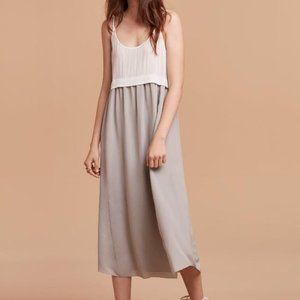 Aritzia Cream and Lavender Wilfred Bisous Casual
